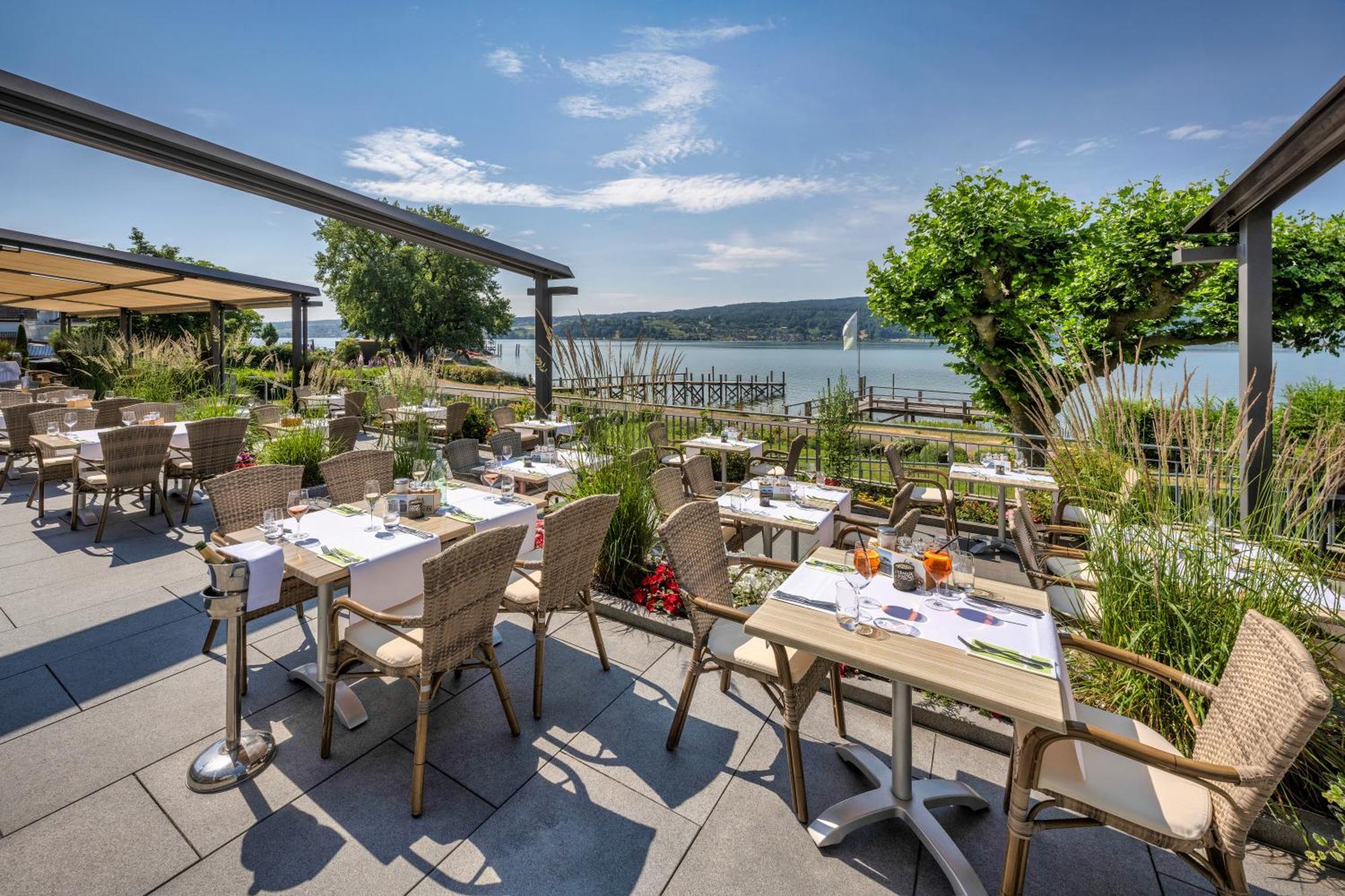 Strandhotel Loechnerhaus Reichenau Eksteriør bilde