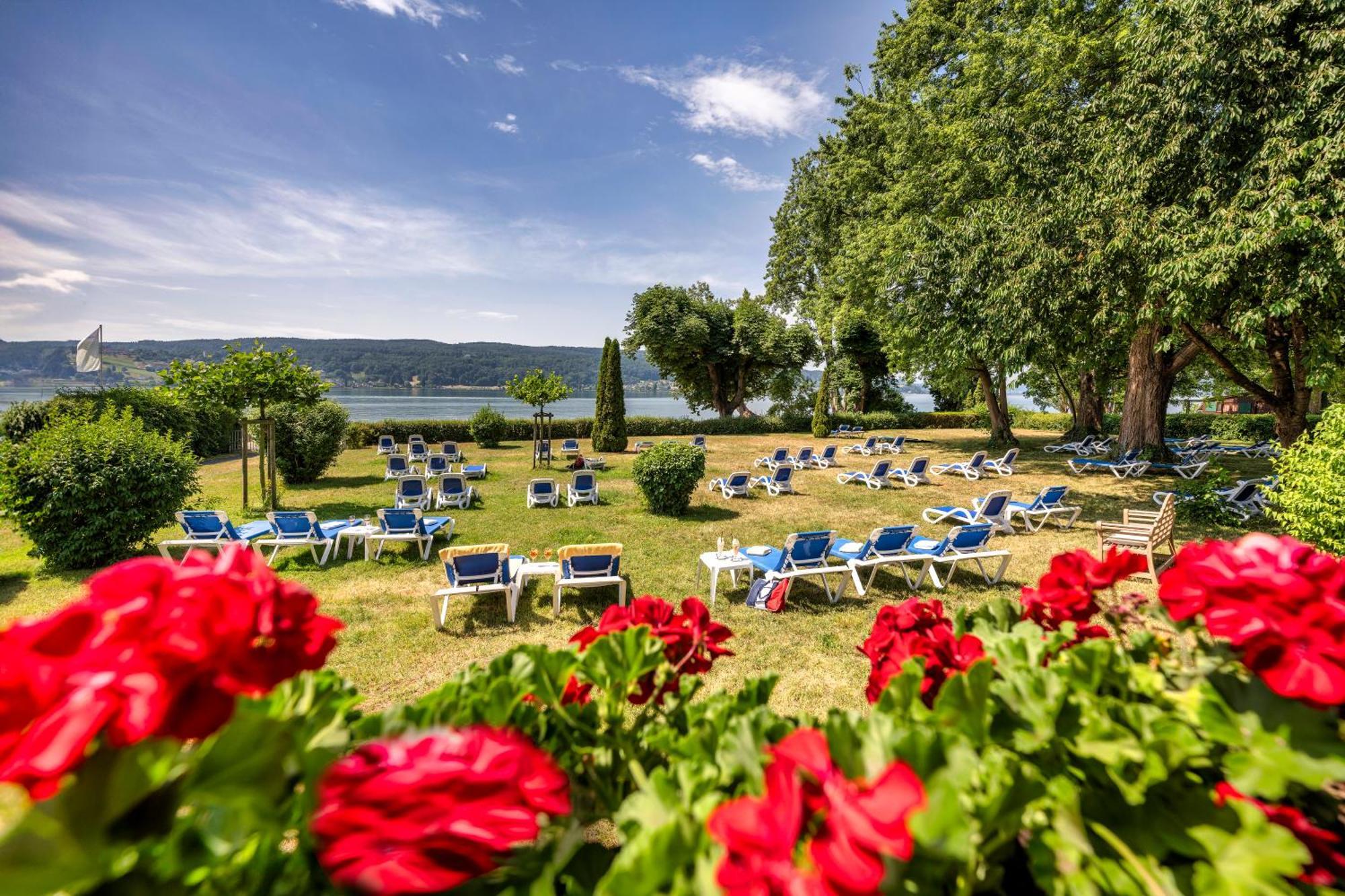 Strandhotel Loechnerhaus Reichenau Eksteriør bilde