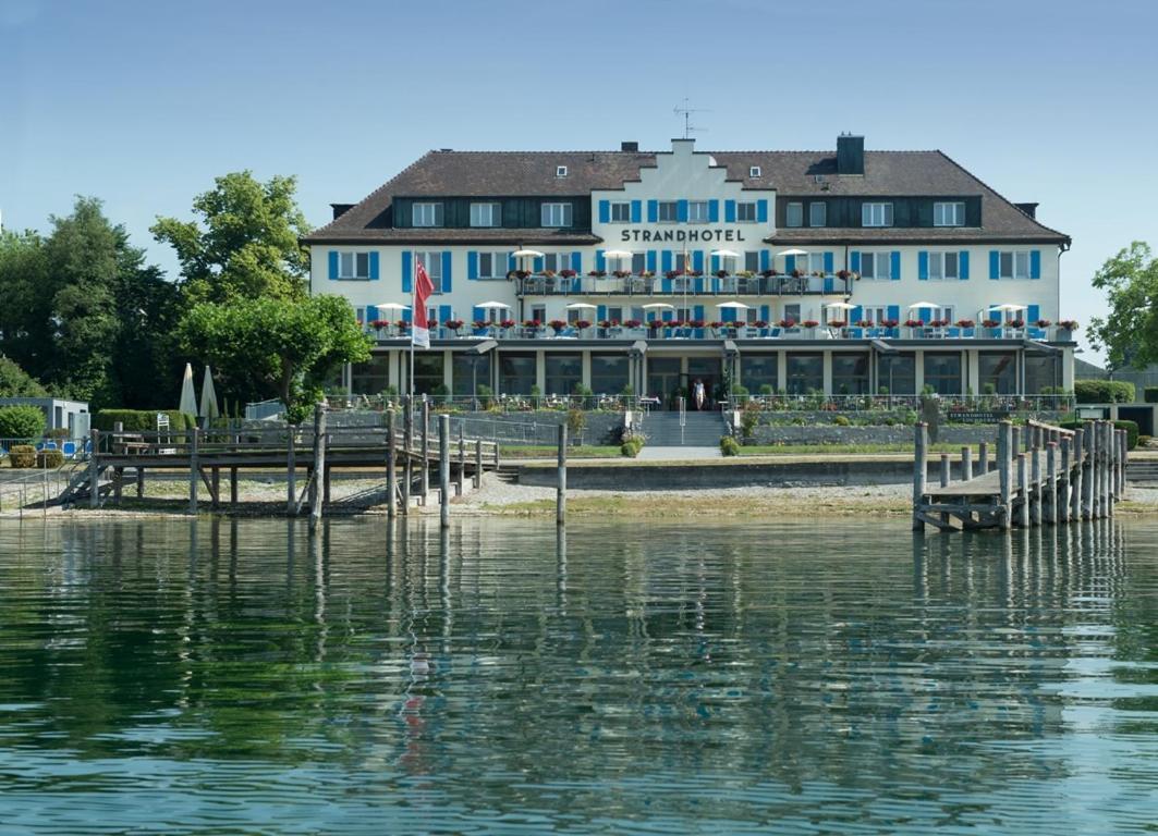Strandhotel Loechnerhaus Reichenau Eksteriør bilde